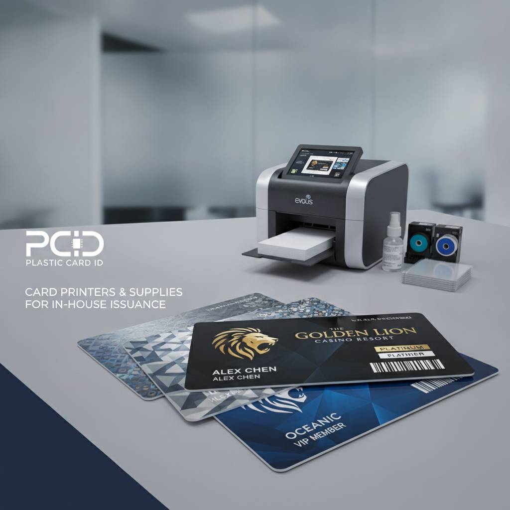 Card Printers and Supplies for In-House Issuance