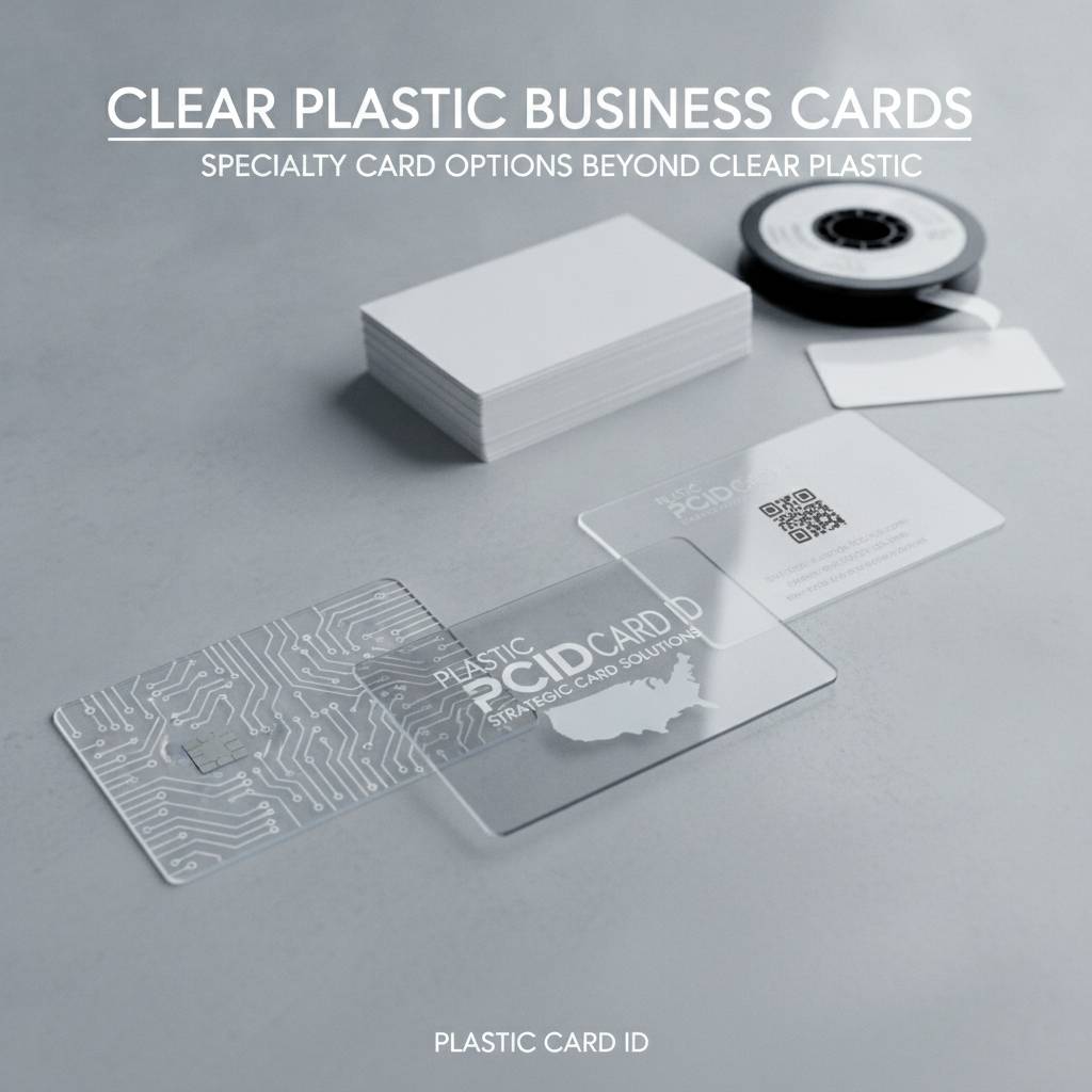 Specialty Card Options Beyond Clear Plastic