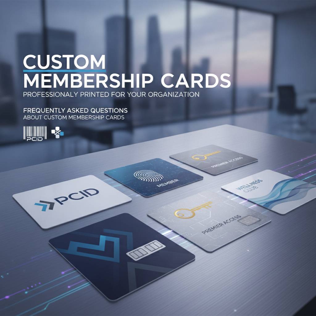 Frequently Asked Questions About Custom Membership Cards