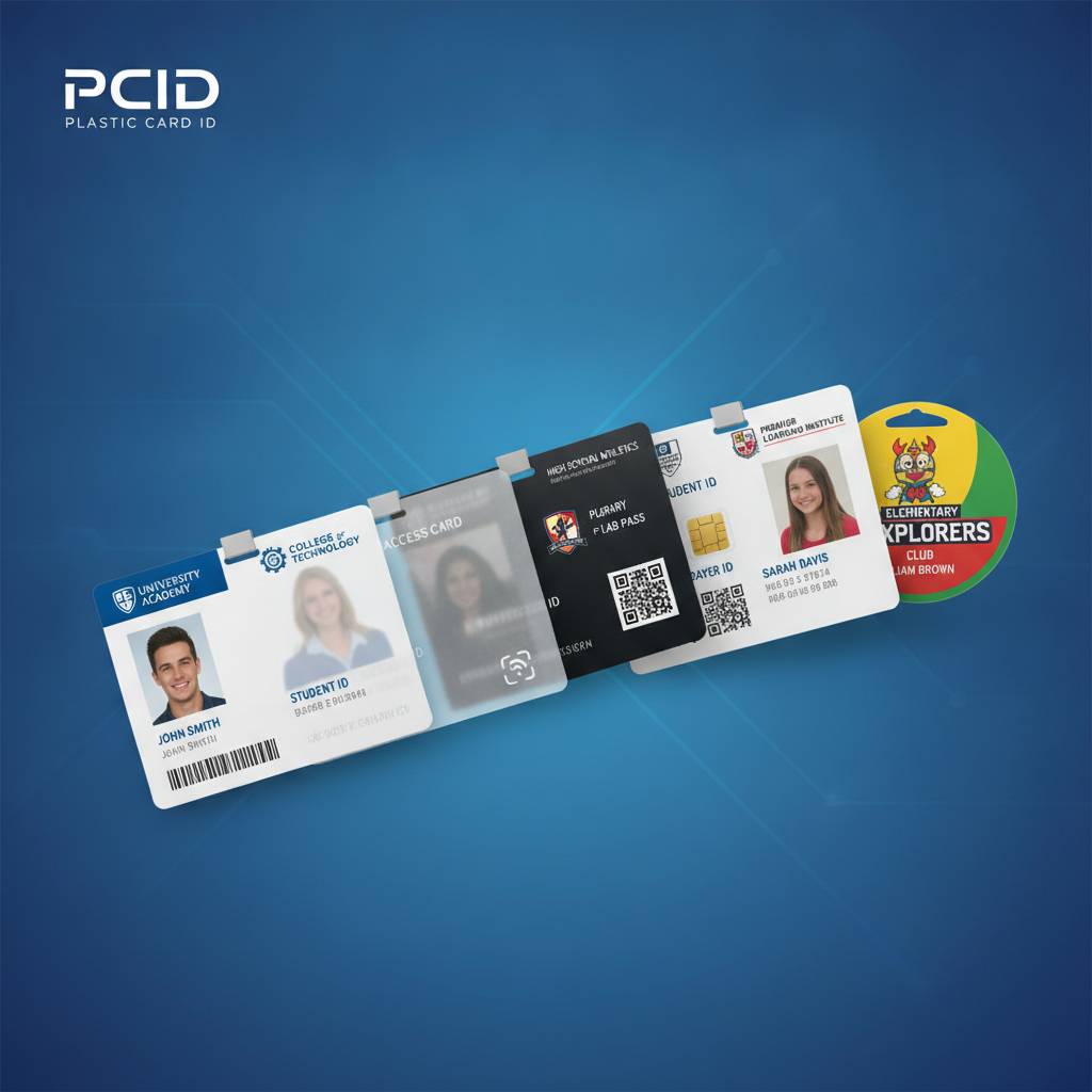 Types of Student ID Cards We Print and Supply