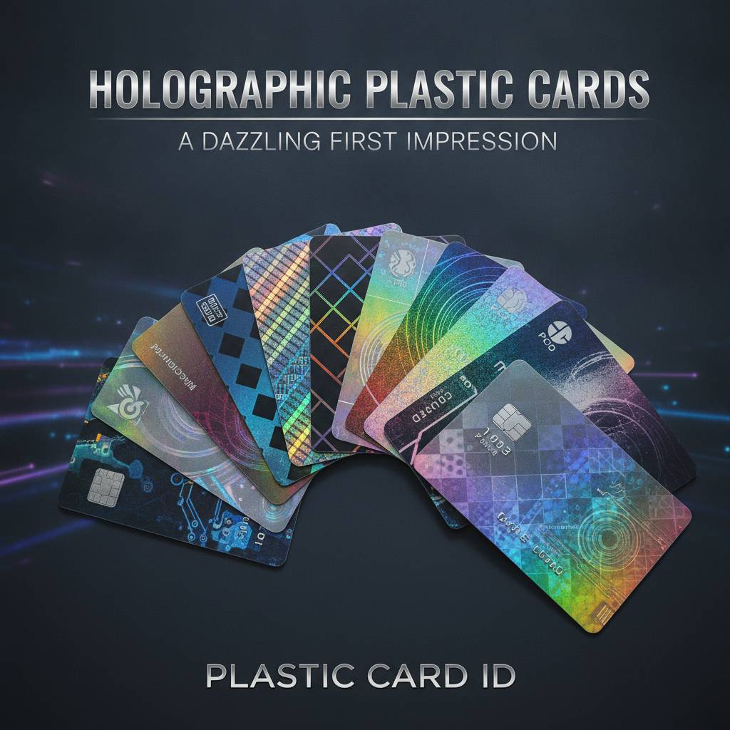 Holographic Plastic Cards: A Dazzling First Impression